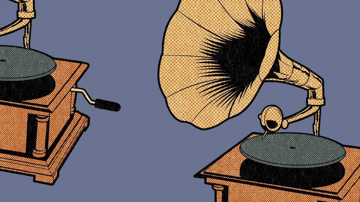 Die Funktionsweise von Schallplatte & Plattenspieler